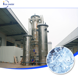 Ventes directes d'usine Icemedal de machines à glace en tubes à ammoniac commerciales avec une production quotidienne de 50, 60, 80 <span class=keywords><strong>et</strong></span> 100 tonnes. - Product Image 5