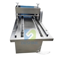 Trancheuse commerciale de barre de granola Machine de découpe de bonbons de nougat Coupeur de barre de protéine d'avoine