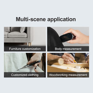 Mini règles de mesure flexibles Surfaces incurvées plates règle électronique télémètre à rouleaux de roue mesure longue Distance - Product Image 6