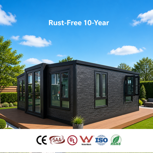 Casa Container Espandibile Anti-Sismica Standard AU con 2, 3 o 4 Camere da Letto, Villa Prefabbricata di Lusso 20Ft 40Ft, Casa Mobile Modulare - Product Image 1