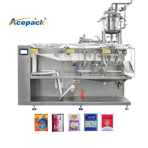 Flat pouch with shape high speed tomato paste ketchup 50g 70g liquid filling packing machine