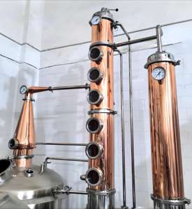 Boben 200L 300L rame ancora vinificazione macchina ancora spirito per il Whisky - Product Image 3