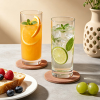 Lot de 8 sous-verres et sets de table en feutre tout-en-un pour bureau, 11 couleurs personnalisables et mixables, résistants, antidérapants, écologiques et réutilisables
