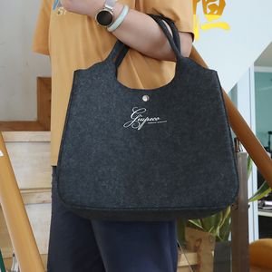 Nouveau sac fourre-tout en feutre léger et écologique pour femmes <span class=keywords><strong>Ulike</strong></span> sac cadeau à bandoulière à boucle magnétique de grande taille - Product Image 2