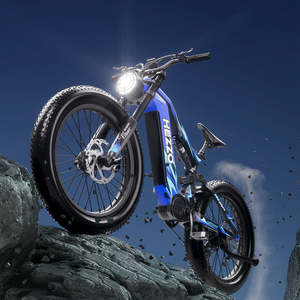 HEZZO K9 Central Motor 9-Speed Two-<b>wheel</b> <b>Scooter</b> 2000W 52V 21Ah 50km/h 70-90km 160NM 26Inch Front Suspension App Control - Product Image 4