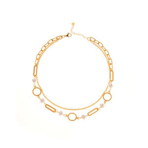 CBBA-284 สร้อยคอแฟชั่นแบบซ้อนชั้น - Product Image 1