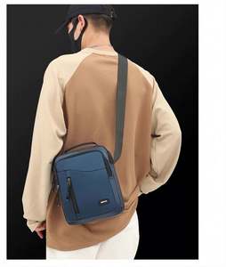 Muestra Gratuita de Bolso de Hombre de Negocios, Nuevo Bolso Casual de Hombre, Bolso de Hombro Casual de Moda para Deportes al Aire Libre - Product Image 5
