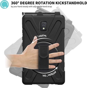 Custodia per Tablet con supporto 360 resistente robusta custodia protettiva antiurto per Samsung <span class=keywords><strong>Galaxy</strong></span> <span class=keywords><strong>Tab</strong></span> Attiva da 3 <span class=keywords><strong>8</strong></span> pollici 2020 T570 T575 T577 - Product Image 2