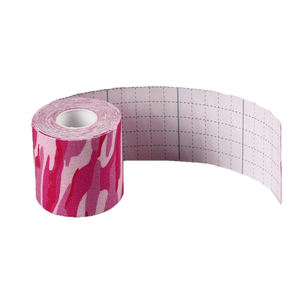 Fuluo Therapie Kinesiologie Spiertape Gratis Samples Aangepaste logo bedrukking Katoenen Sporttape Waterdichte Kinesiologie Tape - Product Image 5