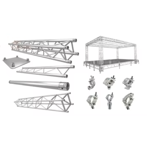 Truss Display Stage Iluminación de aluminio Truss Asamblea Piezas Single-Tube Truss 1500mm G31 - Product Image 5