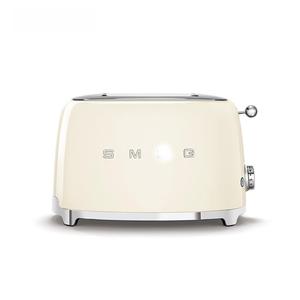 Tostadora <span class=keywords><strong>SMEG</strong></span> de Dos Rebanadas, Estilo Retro, Estándar Europeo, con Enchufe Redondo de Dos Puntas, Modelo TSF01, para Uso Doméstico - Product Image 2