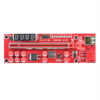 Angitu GPU 6Pin Sata Power Cable USB3.0 PCI Express Extension 1X PCI-E X16 PCIE Riser V013PRO Riser Card