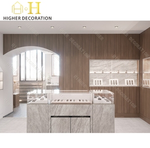 Thiết kế hiện đại theo phong cách gỗ xem Showcase trong trung tâm mua sắm cao cấp xem trưng bày - Product Image 1