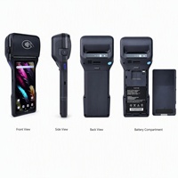6,26-дюймовый портативный POS-терминал на Android 14 с 4 ГБ ОЗУ, 32 ГБ SSD, Bluetooth, Wi-Fi и NFC, сканером Newland и защитным стеклом