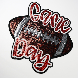 Parche Termoadhesivo de Lentejuelas Personalizado para Fútbol, Béisbol, para Gorras/Ropa - Product Image 4