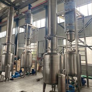 Evaporator Vakum Film Tipis, Evaporator Film Tipis untuk Konsentrasi Alkohol, Konsentrator Evaporasi Distilasi Rotary - Product Image 2