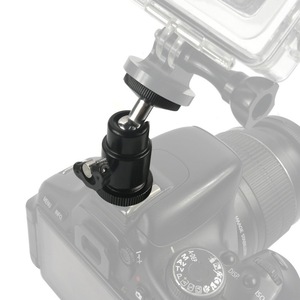 Mini cabezal esférico para cámara con tornillo de montaje 1/4-20 de metal de liberación rápida para soportes de cámara - Product Image 1