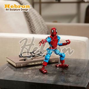 Estatua de Toro de Estilo Nórdico, Arte Folclórico, Decoración Geométrica de Metal para Escritorio y Estante, Patrón Animal, Tema de Jardín, Excelente Idea de Regalo - Product Image 5