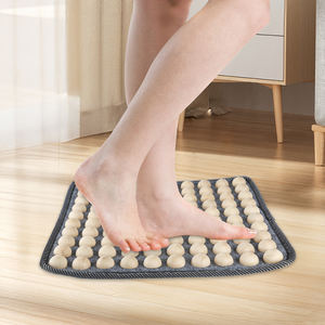 Massief Hout Acupoint Indoor Massagemat Met Open Bodem Meridianen Plantar Jogging Vinger Persplaat Voor Lichaamstoepassing - Product Image 1