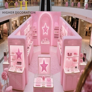 Ensemble de Mobilier de Salon de Beauté avec Étagères Réglables, Design Moderne, Kiosque à Ongles - Product Image 5