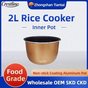 2L Digital Multi-Function Rice Cooker Square Design Non-Stick Inner Pot Fast Cooking Mini OEM Wholesale Factory Export - Product Image 5