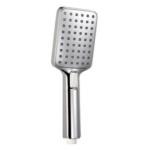 Pommeau de douche carré avec interrupteur marche/arrêt, haute pression, économie d'eau, remplacement pour camping-car et caravane - Product Image 1