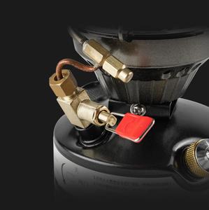 Fogão a Óleo Dobrável de Aço para Campo, Integrado e à Prova de Vento, com Chama Forte, para Acampamento e Montanhismo - Product Image 6