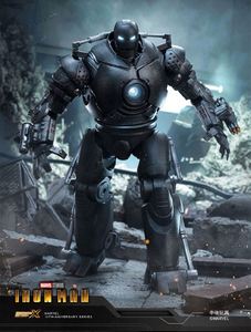 Figurine d'action authentique ZD TOYS Tony <span class=keywords><strong>Stark</strong></span> Iron Monger Édition Lumineuse Modèle Mobile Jouet à Poser 1915-01 - Product Image 6