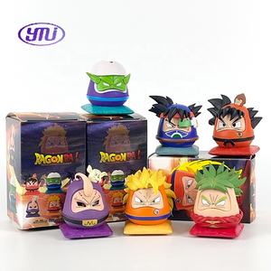 6 figurines d'anime <span class=keywords><strong>manga</strong></span> japonaises, Bodhidharma, Dragon Egg, Goku Balls, Zoro, Sanji, figurines en PVC d'anime japonais, boîte aveugle - Product Image 6