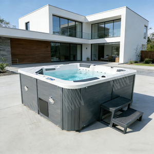 Bañera de Hidromasaje Acrílica con Chorros de Aire, Sistema Balboa, Control Inteligente Whiripool, Bañera Inflable - Product Image 1