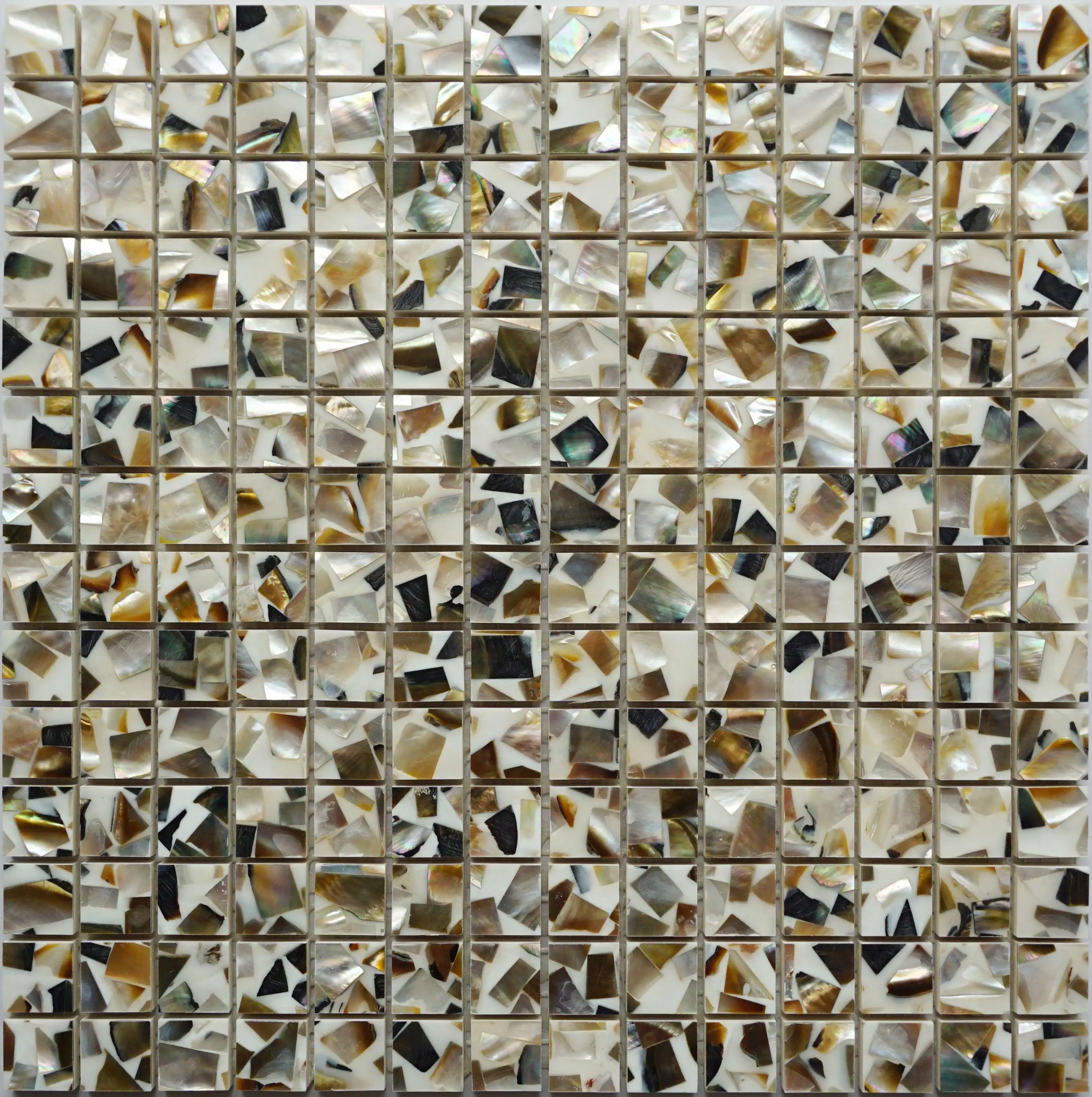 Square Shell Mosaic Mother Of Pearl Mosaic Tile