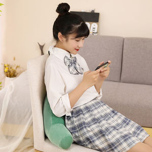 Cojín de soporte lumbar en forma de U, diseño de anime, de algodón y poliéster, ergonómico, para respaldo de silla, para oficina, coche, sofá, uso en maternidad - Product Image 4