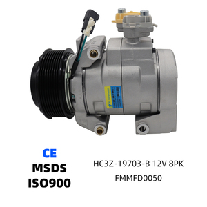 Compresor de Aire Acondicionado HC3Z-19703-B HC3H19D629CC HC3Z19703B DKS20DT 12V 8PK 119mm para Ford F250 F350 F450 F550 6.2L 6.8L - Product Image 1