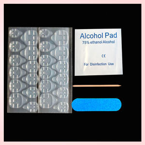 Autocollants à onglets adhésifs <span class=keywords><strong>double</strong></span> <span class=keywords><strong>face</strong></span> 3D pour <span class=keywords><strong>ongles</strong></span>, embouts en plastique, gel gelée, colle pour <span class=keywords><strong>ongles</strong></span> à presser - Product Image 3