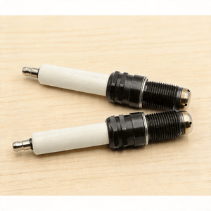 หัวเทียนแก๊สธรรมชาติความแม่นยำสูงจากผู้ผลิตดั้งเดิม รุ่น R6G12-77L สำหรับเครื่องยนต์ FL912 Guascor HGM560 พร้อมหัวเทียนอิริเดียมคู่แบบ L Gap - Product Image 1