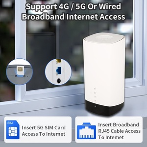 Enrutador <span class=keywords><strong>WiFi</strong></span> 5G para videojuegos, dispositivo de punto de acceso inalámbrico para oficina en casa, móvil, desbloqueado, módem 5G con ranura para tarjeta SIM, nuevo, CPE - Product Image 6