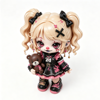 Figurine de collection artistique en PVC et ABS, personnalisée, style Clown Souriant, boîte mystère, 12 cm, certifiée ISO, cadeau tendance pour adolescents