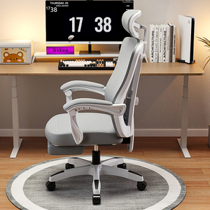 Tùy chỉnh OEM hiện đại nhân viên xoay máy tính thoáng khí có thể điều chỉnh tựa đầu tựa lưng lưới vải Ergonomic Ghế văn phòng - Product Image 6