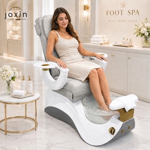Sillón de Pedicura de Lujo <span class=keywords><strong>para</strong></span> Salón de Belleza y Salón de Uñas, Ergonómico, con Calor y Jets de Masaje - Product Image 1