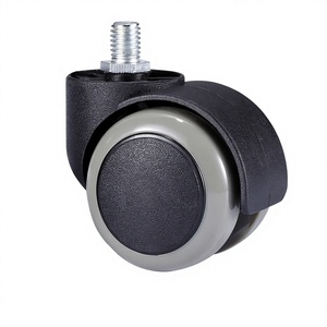 [Directo de Fábrica] Ruedas Giratorias Universales M10 para Silla de Oficina, Diseño Elegante, Anillo de Retención, Ruedas de Plástico - Product Image 2