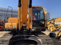 Excavatrice Hyundai 220LC d'occasion, 22t, 1,34m3, 114kw, haute puissance, presque neuve, entretien facile