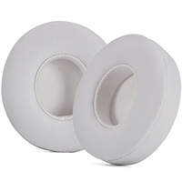 Almohadillas de Repuesto para Auriculares Beats Solo 4, de Cuero Proteico y Espuma Viscoelástica, con Funda de Cojín Cómoda