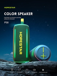 P58 Reproductor de música portátil de alta calidad Mini Altavoz Y Bocina de sonido claro para exteriores <span class=keywords><strong>Super</strong></span> Bass RGB Luz que fluye altavoz Bluetooh - Product Image 4