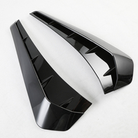 Accessoires extérieurs universels pour voiture, aérations latérales de garde-boue, grille de spoiler décorative pour l'admission d'air, pour Honda Civic 10ème génération