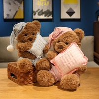 Boneka Beruang Teddy Lucu 2025, Bantal Tidur, Hadiah Ulang Tahun