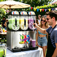 Machines à slush commerciales Shanyou12L, boissons glacées pour bars et entreprises 220v