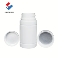 Récipient pharmaceutique de bouteille en plastique HDPE blanc de 100ml du fabricant pour la pilule de capsule avec le chapeau résistant d'enfants