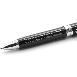 Stylo gravé de luxe, cadeau pour enseignant, diplômé, auteur, journaliste, conseiller, bien-être, Bible, Proverbes, citation inspirante - Product Image 3