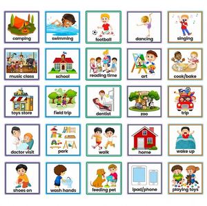 Horario Visual para Niños, Horario Diario de Trabajo, Calendario Visual para Niños - Product Image 3
