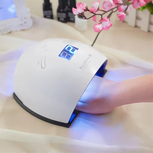 48W UV LED Foot Nail <b>Lamp</b> 30 Beads <b>Portable</b> Toe Gel Polish Dryer 2 in 1 Pedicure Curing Light - Product Image 3